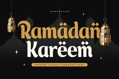 ramadan karim font