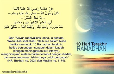 Ramadhan Terakhir Official Website of Qando Qoaching