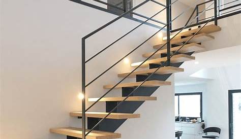 Rambarde Escalier Design 100 Remarquable Concepts Metal Noir