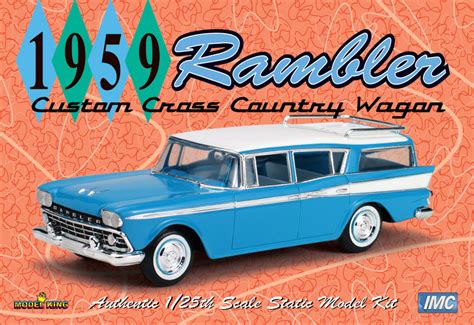 rambler station wagon model kit