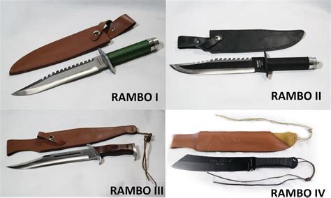 rambo knife collection complete set