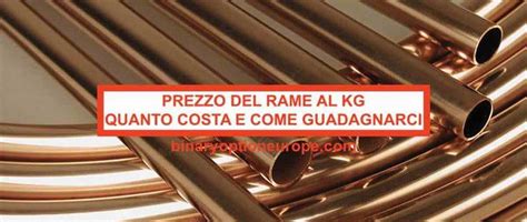 Rame Valore Al Kg