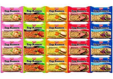 ramen noodles flavors
