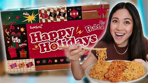 Day 1 of my Buldak Spicy Ramen advent calendar! 🔥🍜🎄 YouTube