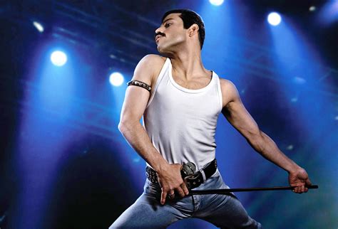 rami malek freddie mercury gif