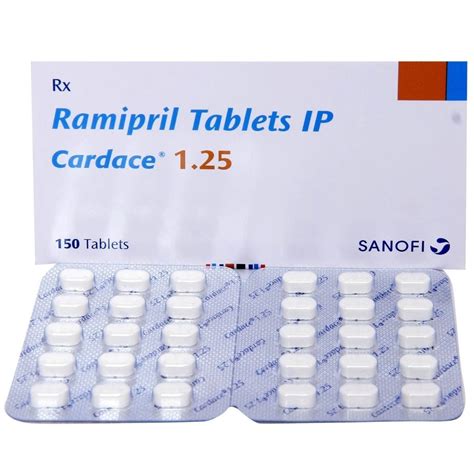 ramipril 1.25mg tablet dosage