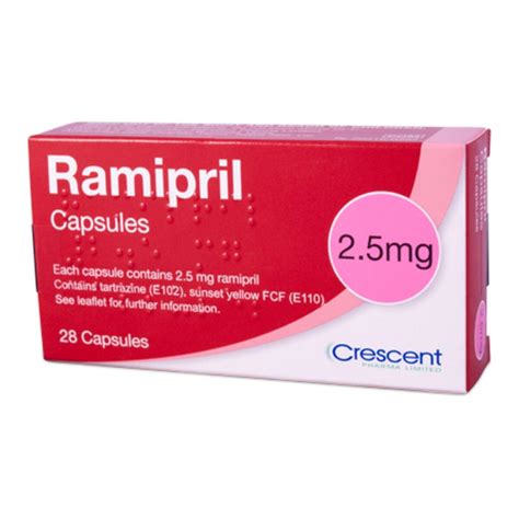 ramipril 2.5 capsules pil