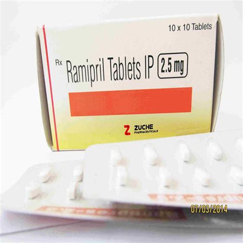 ramipril 2.5 mg tablet