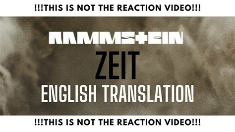 rammstein translation to english