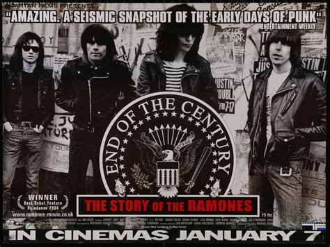 ramones end of the century movie poster
