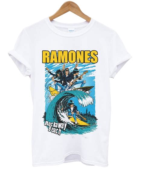 ramones rockaway beach t shirt