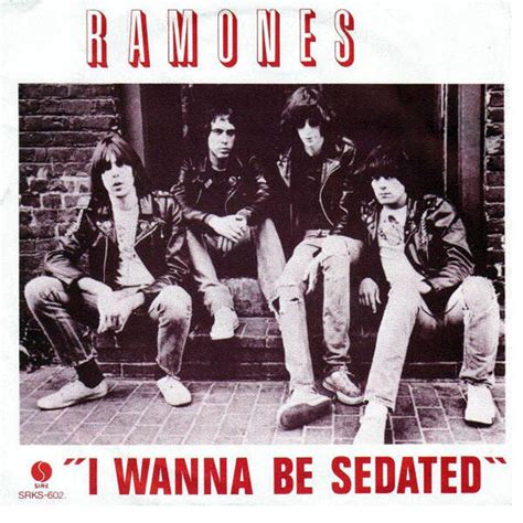 ramones sedated lyrics