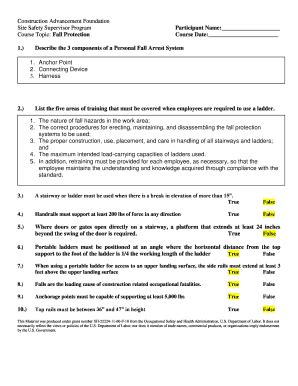 ramp certification pa answers pdf