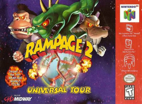 rampage 2 universal tour n64