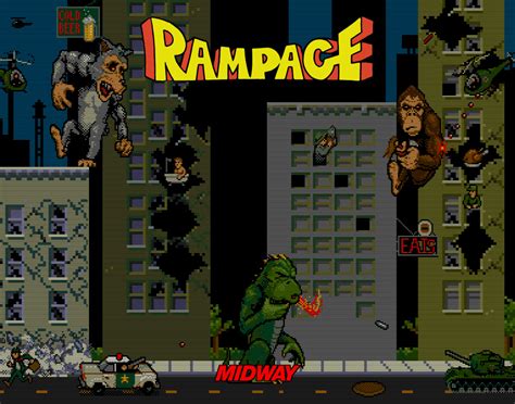 rampage retro game review
