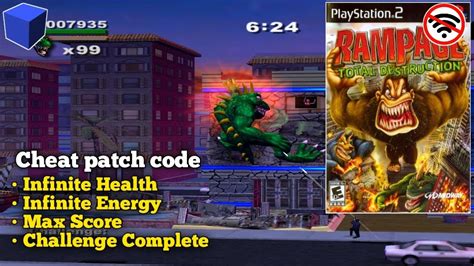 rampage total destruction cheats