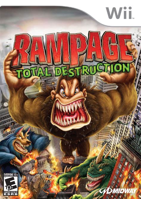 rampage total destruction wii