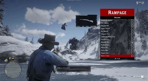 rampage trainer rdr2 build 1311.23