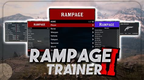 rampage trainer won't open