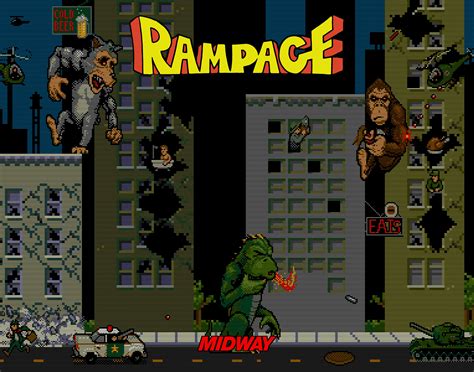 rampage video game characters