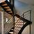 rampe escalier interieur bois et metal