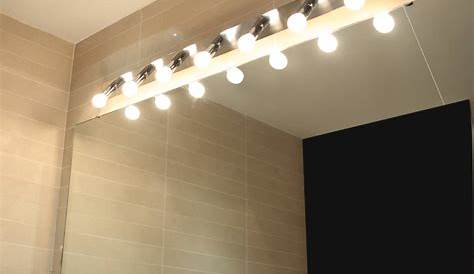 Rampe 6 spots LED salle de bain IP44 Zodiac Millumine