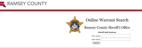 ramsey county warrants