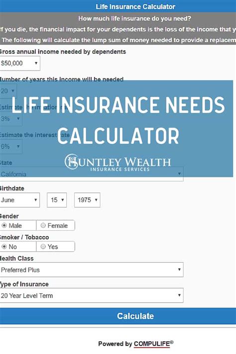 ramsey life insurance calculator