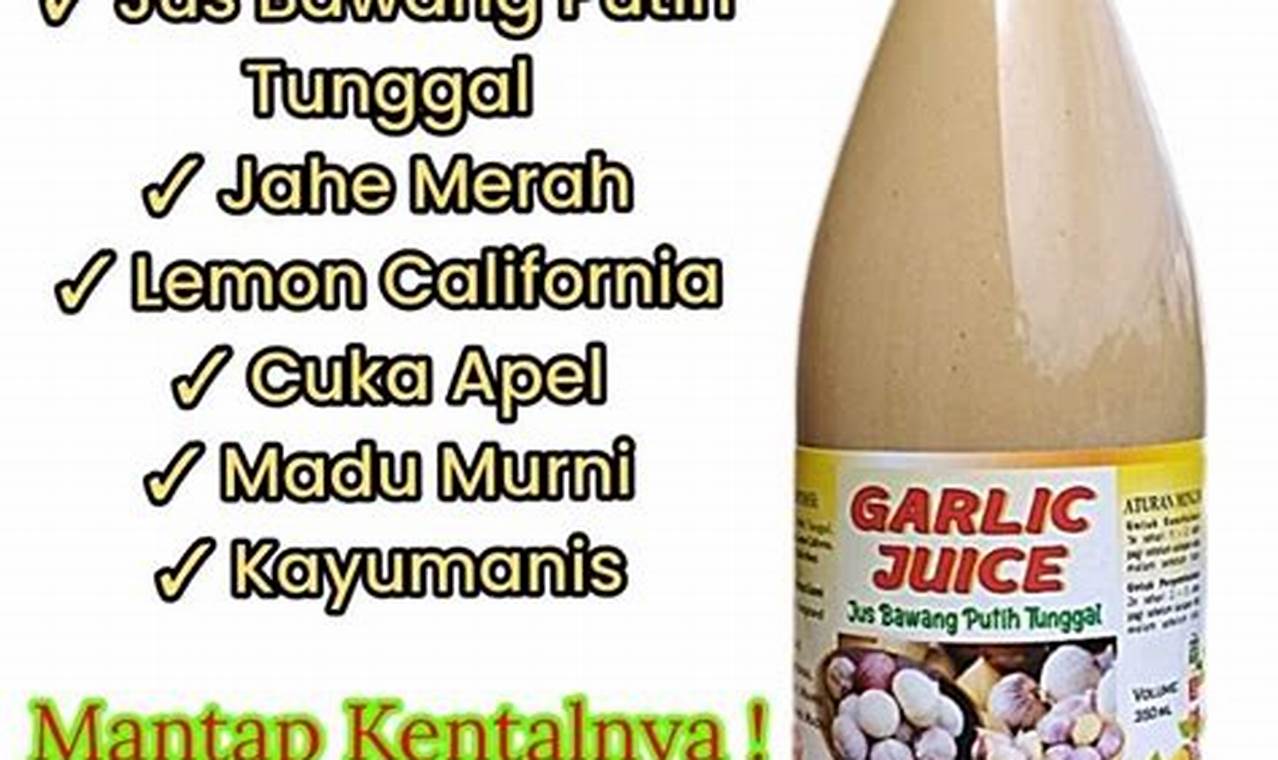 Rahasia Ramuan Bawang Putih Jahe Lemon: Temuan dan Wawasan Mengejutkan