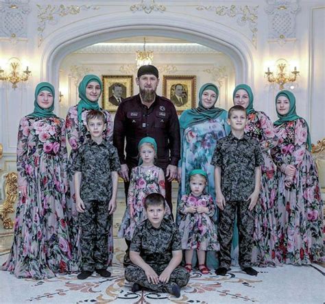 ramzan kadyrov family