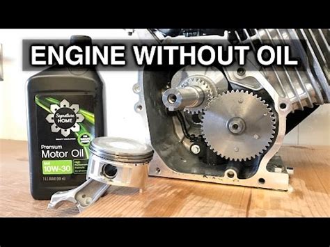 Ran Engine Without Oil