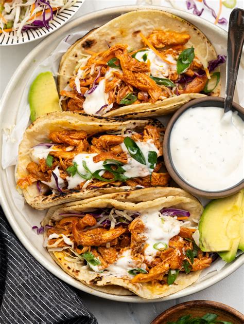 Ranch Dressing Chicken Tacos