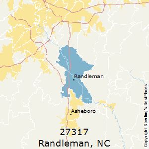 Randleman Zip Code List