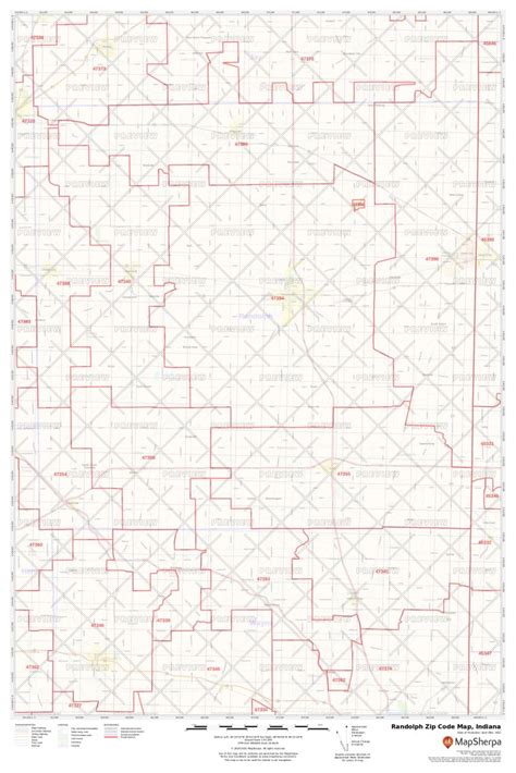 Randolph County Indiana Zip Codes