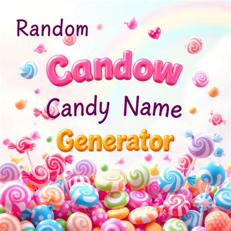 Random Candy Bar Name Generator