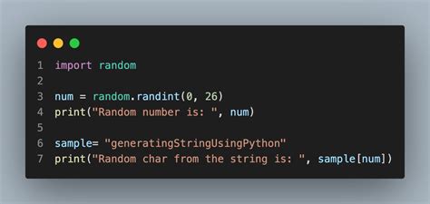 Random Combination Generator Python