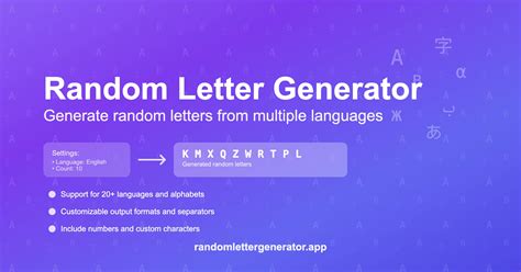 Random Letter Generator C++