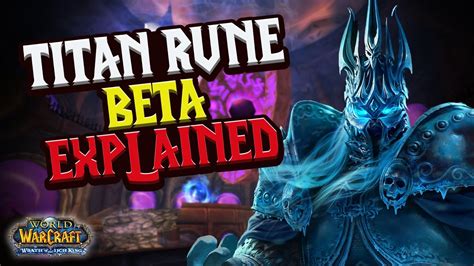 random lich king titan rune protocol beta