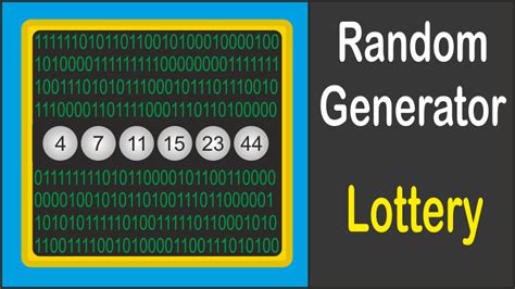 random number generator lottery picks