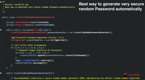 random security code