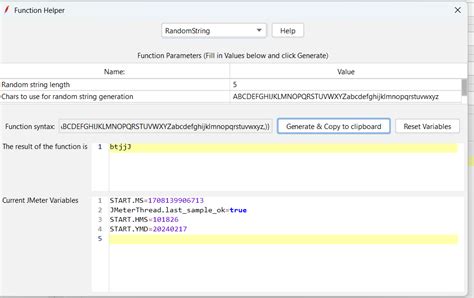 Random String Generator Jmeter