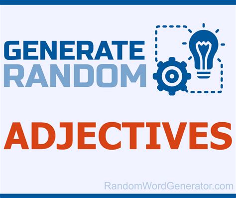 random word generator noun verb adjective