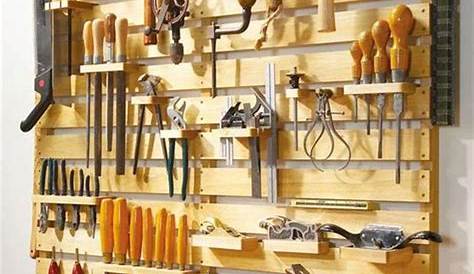 Range outils de jardin en bois CMJ933211