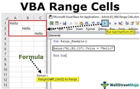 Range Between Two Cells Vba
