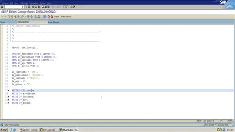 Range Declaration In Sap Abap 7.5