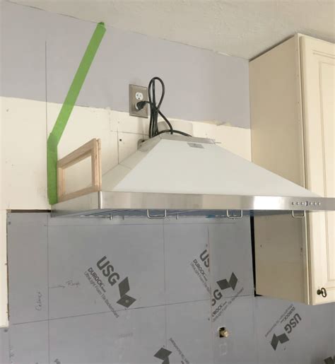 Range Hood No Outlet