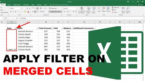 Range Merged Cells Vba