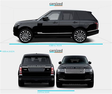 range rover size dimensions