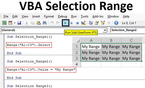Range Select Copy Vba