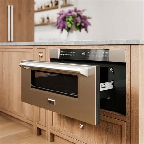 Range With Microwave Drawer
